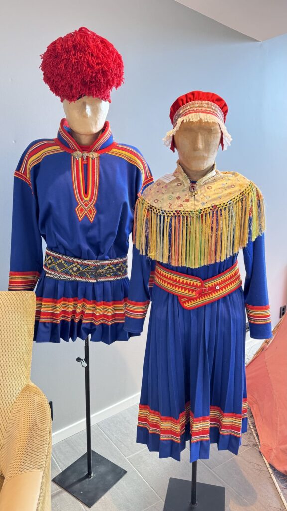 Sami kleding het bezoekerscentrum