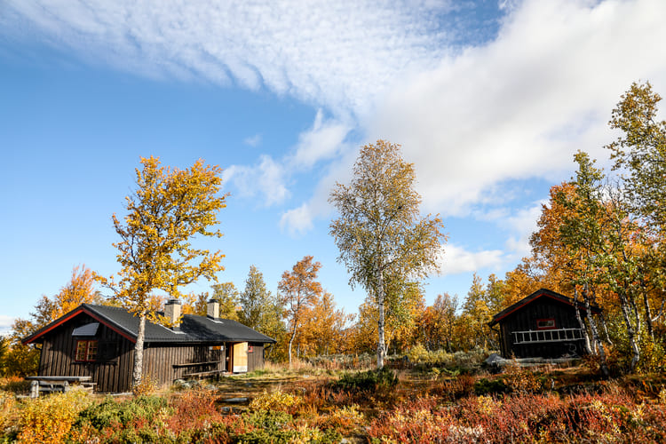 Skriurusten Langsua National Park - herfstfoto