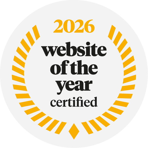Website van het jaar 2026 - certificering
