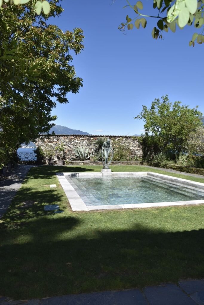 Isole di Brissago - zwembad in tuin
