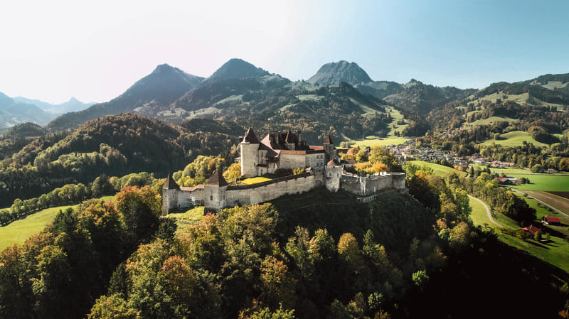 Fribourg_Regio_Chateau_de_Gruye_kasteel