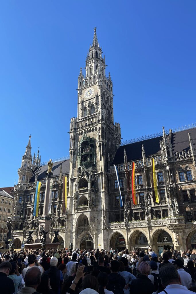 Munchen - Marienplatz - klokkenspel