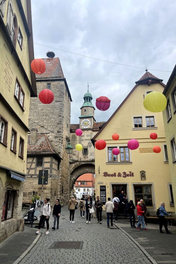 Rothenburg - centrum