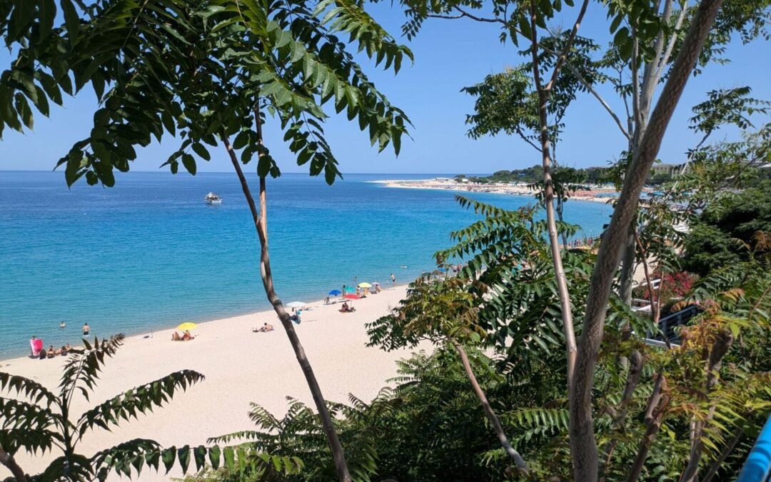 Soverato - zandstrand -ionische kust calabrie