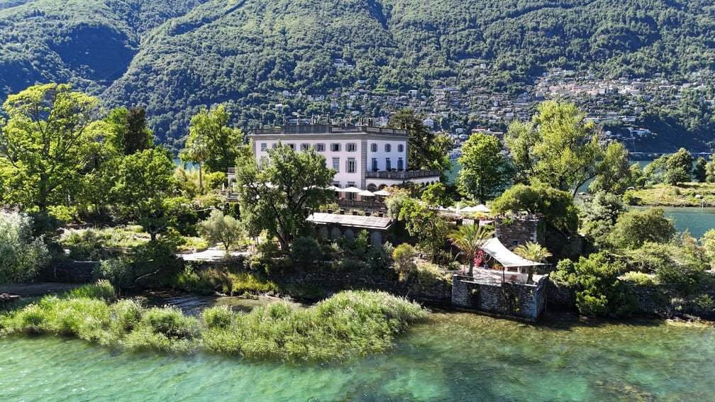 Isole di Brissago - villa op isola grande