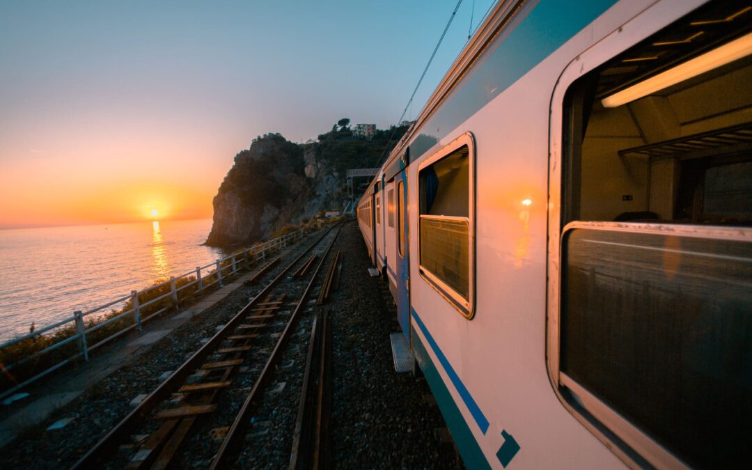 Cinque Terre met de trein - zon