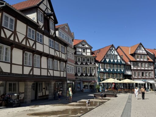 Wolfenbuttel - Square with Fountains