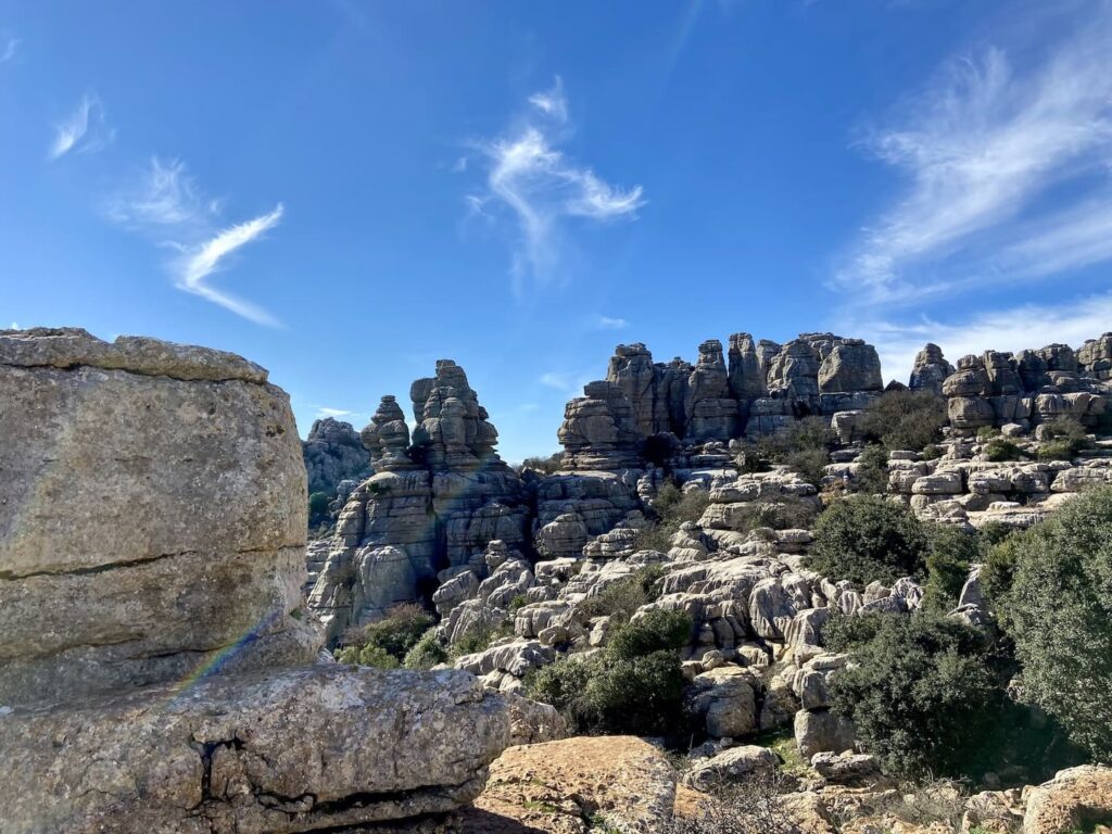 Alora en de Guadalhorce-vallei: onbekend achterland van Malaga 6 El Torcal - stenen
