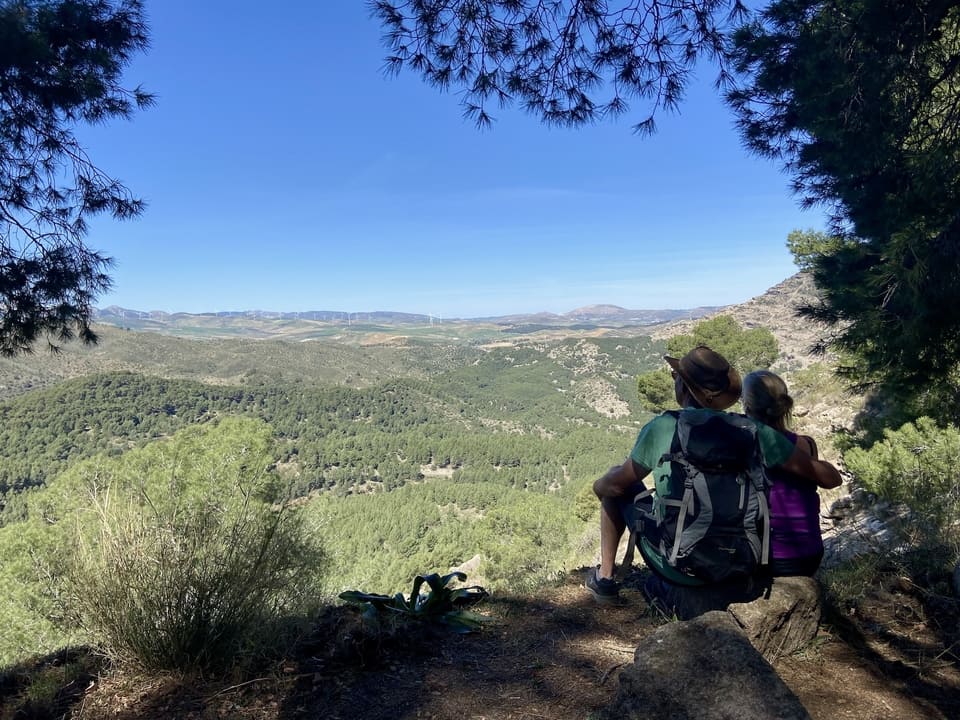 Andalusie - uitzicht vanaf Bobastro