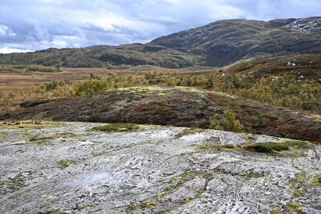 St. Olavsleden wandelen: pelgrimsroute van Zweden naar Trondheim in Noorwegen 1 St Olavsleden - landschap zweden
