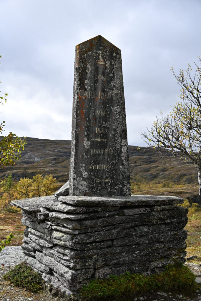 St. Olavsleden wandelen: pelgrimsroute van Zweden naar Trondheim in Noorwegen 2 st olavsleden - jamtland - karl johansweg - steen