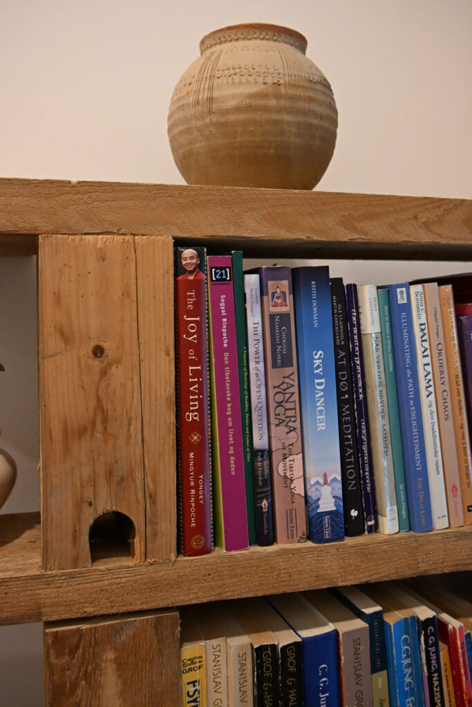 St. Olavsleden - Auskin - Bookcase Detail