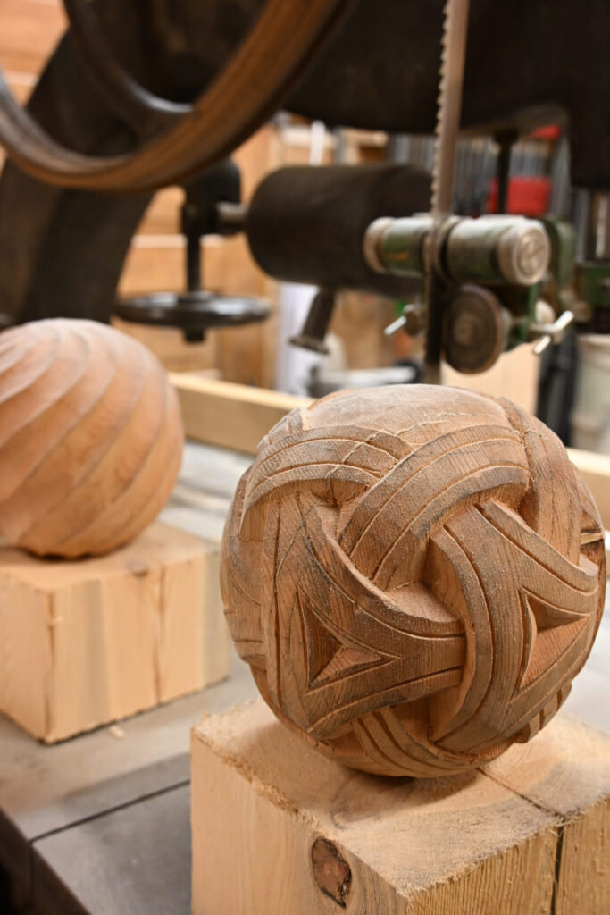 Auskin creativ centre - houten ballen