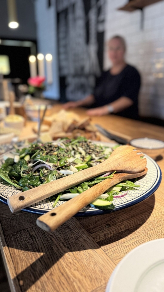 st olavsleden - pension Mullfjället - salade