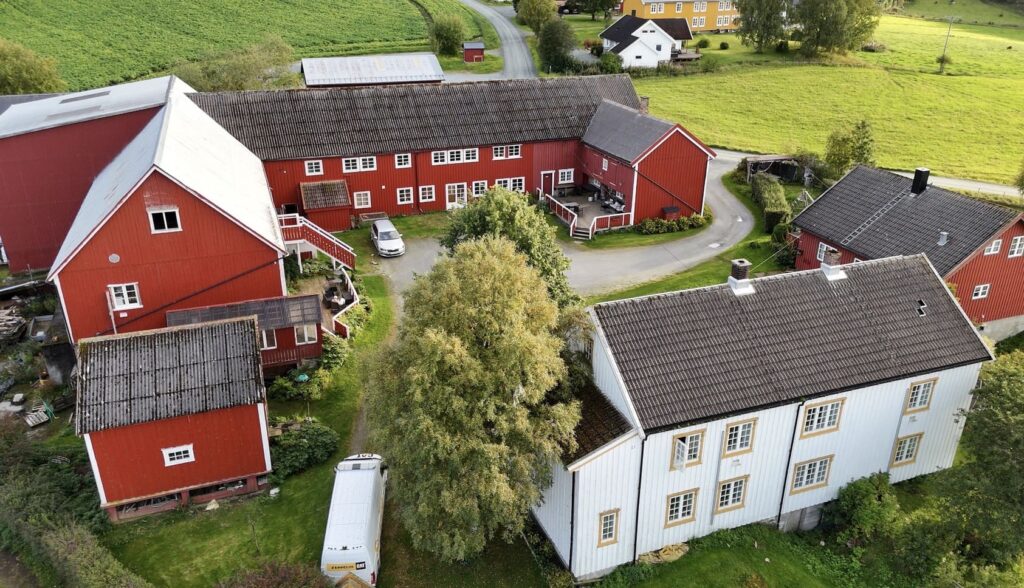 Wandelen naar trondheim - munkeby herberg