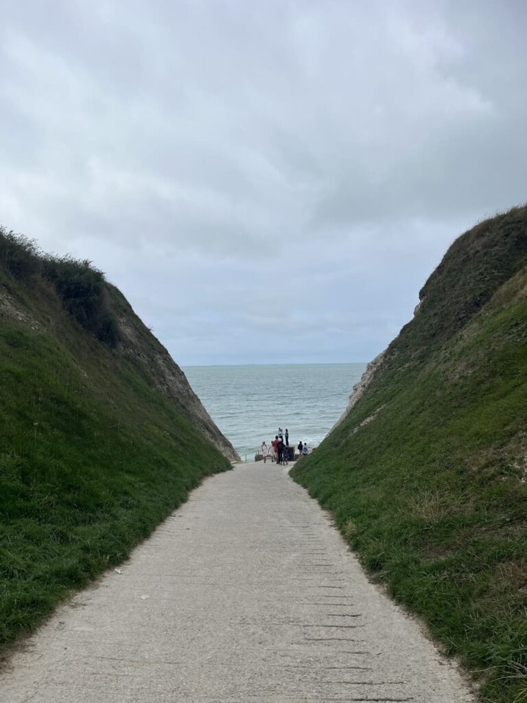 Cap Blanc-Nez - Wissant - pad naar zee