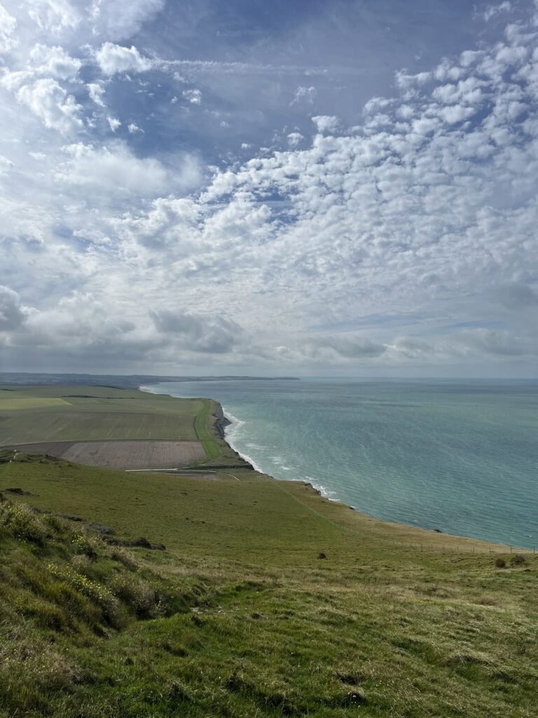 Cap Blanc-Nez - Wissant - kust blauwe zee