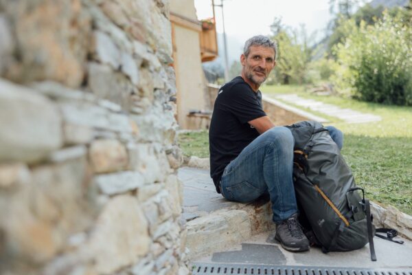 Locanda Mistral_Renato met rugzak