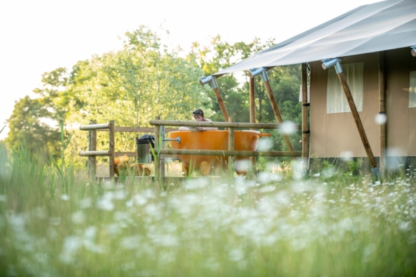 Erfgoed bossem - lodgetent - tobbe - voorjaar