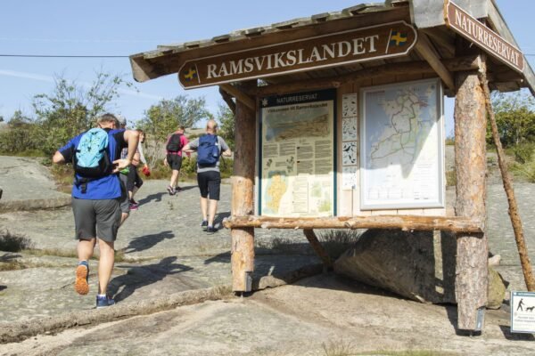 Ramsviklandet natuurpark - bord