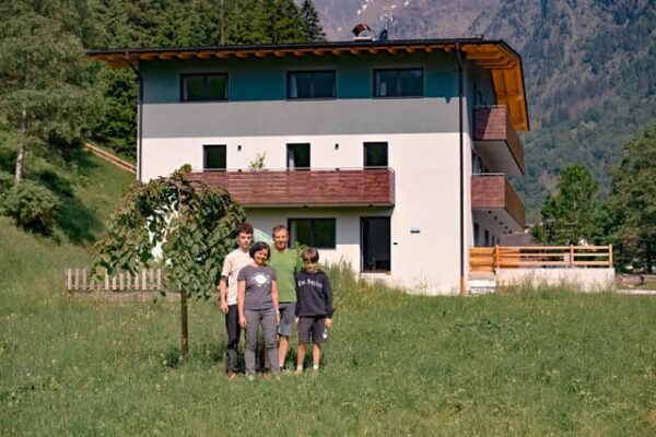 Nature House Brenner - Karin en gezin voor huis