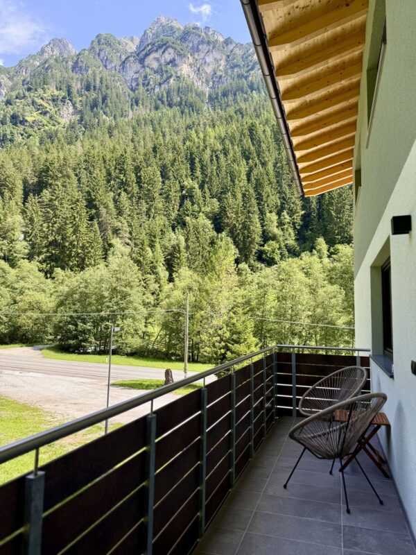 Nature House - Brennero - balkon met zitje