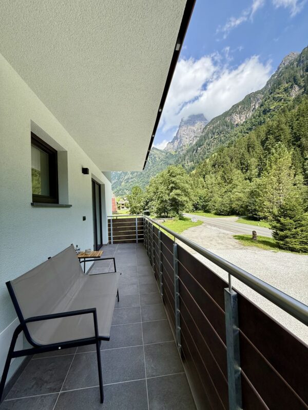 Nature House - Brennero - balkon met bank
