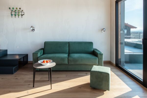 Vineho - bank in woning - groen